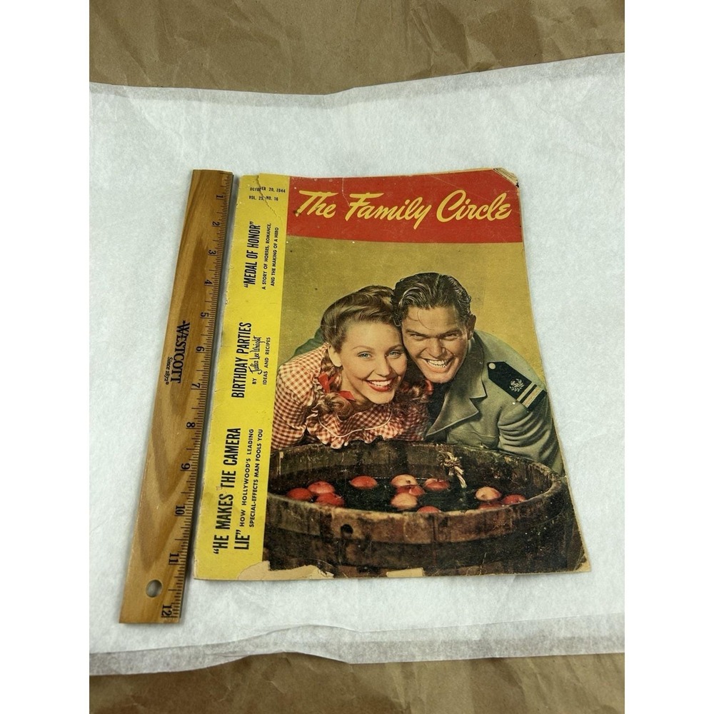 October 8, 1944 Family Circle Magazine WWII
